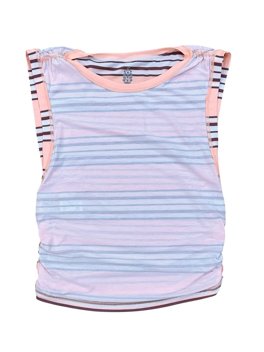 Free People Movement Sport Mode Muscle Tank Striped XS